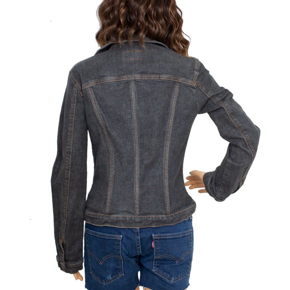 Vintage Dolce & Gabbana Blue Denim Jacket Distressed - Picture 4 of 8